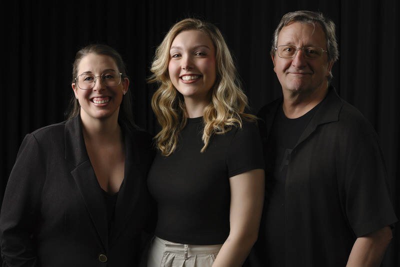 One Soul Team Jill, Kelsey, and David
